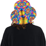 Prism Petals Rave Bucket Hat