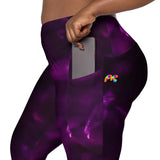 Purple Haze Festival Leggings - Cosplay Moon