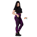 Purple Haze Festival Leggings - Cosplay Moon