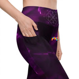 Purple Haze Festival Leggings - Cosplay Moon