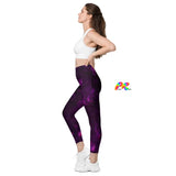 Purple Haze Festival Leggings - Cosplay Moon