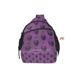 Purple Skull Chest Bag - Cosplay Moon