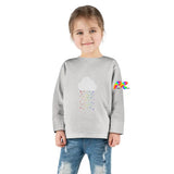 Rainbow Cloud Toddler Long Sleeve Tee - Ashley's Cosplay Cache