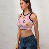 Rainbow Dream Cropped Tank Top - Cosplay Moon