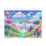 Rainbow Dreamland Jigsaw Puzzle (30 110 252 500 1000-Piece) 9.6’ × 8’ (110 Pcs)