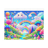 Rainbow Dreamland Jigsaw Puzzle (30 110 252 500 1000-Piece) 9.6’ × 8’ Pcs)