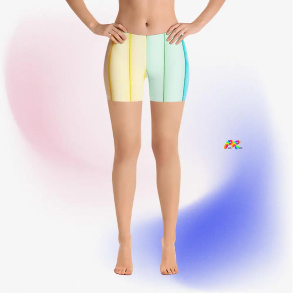 Rainbow Leggings Shorts, Pride/LGBTQ - Cosplay Moon