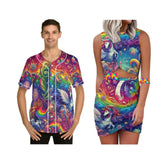 matching rave outfits for couples, lgbtq pride outfits for couples, rainbows and unicorn, rainbow colors