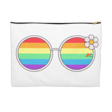 Rainbow Sunglasses with Daisy Accessory Pouch - Ashley's Cosplay Cache