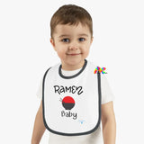 Ramen Baby Contrast Trim Jersey Bib - Ashley's Cosplay Cache