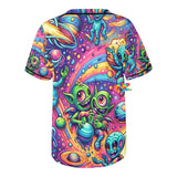 Rave Adventure Men's Baseball Jersey featuring a vibrant, eye-catching design with comfortable fit, perfect for festival-goers looking to stand out and express their love for rave culture at the next big event.