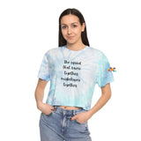 Rave Squad Women's Tie-Dye Crop T-Shirt - Cosplay Moon