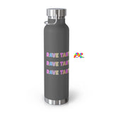 Rave Tart Copper Vacuum Insulated Bottle 22Oz Grey / Water
