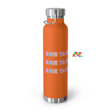 Rave Tart Copper Vacuum Insulated Bottle 22Oz Orange / Water