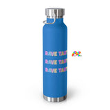 Rave Tart Copper Vacuum Insulated Bottle 22Oz Pebble Blue / Water