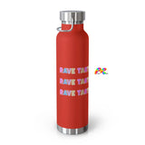 Rave Tart Copper Vacuum Insulated Bottle 22Oz Red / Water