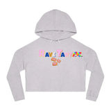 Rave Tart Cropped Hoodie Grey Heather / Xs