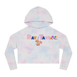 Rave Tart Cropped Hoodie Tie-Dye Cotton Candy / Xs