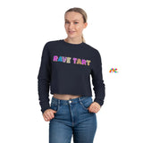 Rave Tart Womens Cropped Sweatshirt