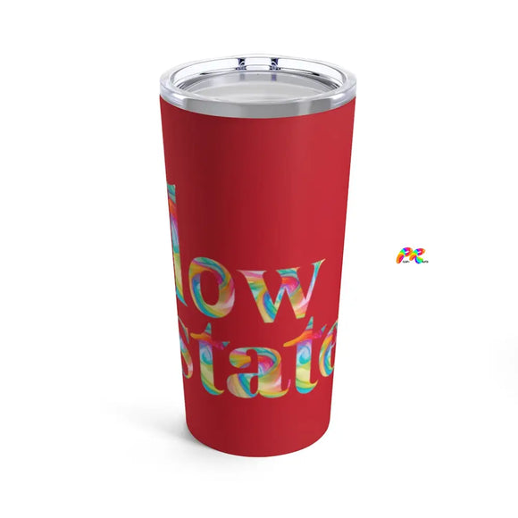 Red Flow State Drink Tumbler 20oz - Cosplay Moon