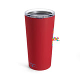 Red Flow State Drink Tumbler 20oz - Cosplay Moon