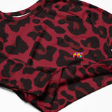 Red Leopard Crop Top - Cosplay Moon