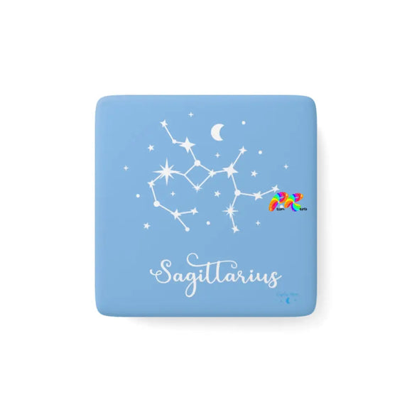 Sagittarius Porcelain Magnet, Square - Ashley's Cosplay Cache