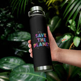 Save The Planet Copper Vacuum Insulated Bottle, 22oz - Cosplay Moon