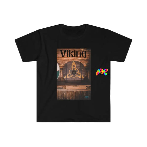 Short Sleeved Men's Viking T-Shirt - Cosplay Moon