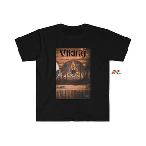 Short Sleeved Men's Viking T-Shirt - Cosplay Moon