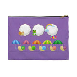 Snails with Umbrellas Accessory Pouch - Ashley's Cosplay Cache
