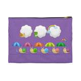 Snails with Umbrellas Accessory Pouch - Ashley's Cosplay Cache