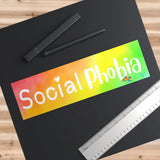 Social Phobia Rainbow Bumper Stickers - Ashley's Cosplay Cache
