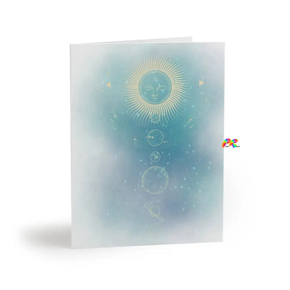 Solar System Greeting cards (8, 16, and 24 pcs) - Ashley's Cosplay Cache