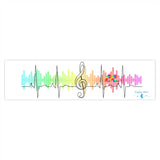 Sound Wave and Treble Clef Bumper Stickers - Ashley's Cosplay Cache