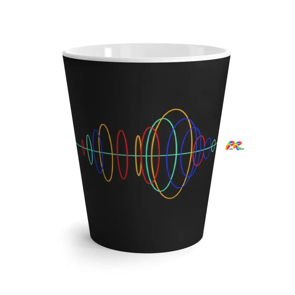 Sound Wave Latte Mug - Ashley's Cosplay Cache