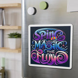 Spin Magic Die-Cut Magnets - Cosplay Moon