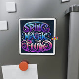 Spin Magic Die-Cut Magnets - Cosplay Moon