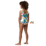 Starlight Sparkle Unicorn One-Piece Swimsuit for Girls - Dazzle at Your Next Rave or Festival. This enchanting swimsuit features a magical unicorn design with a starlight sparkle pattern, perfect for bringing a touch of fantasy to beach parties and festival outings.