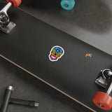 Sugar Skull Rainbow Die-Cut Stickers - Ashley's Cosplay Cache