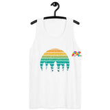 Sunset Pines Men’s premium Tank Top - Ashley's Cosplay Cache