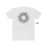 Surfing Circle Men's Cotton Crew Tee - Ashley's Cosplay Cache