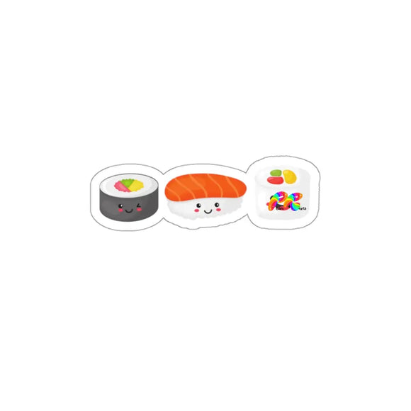 Sushi Rolls Die-Cut Stickers - Ashley's Cosplay Cache