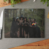 Three Witches, Glass Cutting Board, Cosplay Moon, Two Sizes - Cosplay Moon