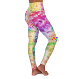 Tie-dye High Waisted Yoga Leggings - Cosplay Moon
