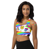 Trippy Rave Sports Bra - Cosplay Moon