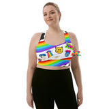 Trippy Rave Sports Bra - Cosplay Moon