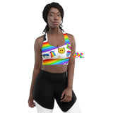 Trippy Rave Sports Bra - Cosplay Moon