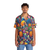 rave hawaiian shirt for men - prism raves