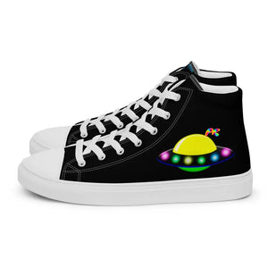 UFO Men’s High Top Canvas Shoes - Ashley's Cosplay Cache